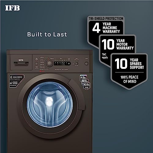 IFB 7 Kg 5 Star AI Powered Fully Automatic Front Load Washing Machine 2X Power Steam (DIVA AQUA MXS 7010, 2023 Model, Mocha, In-built Heater, 4 years Comprehensive Warranty)