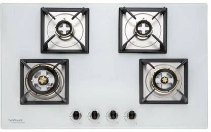 Hindware KA Hob Bravia White 4B 80 cm