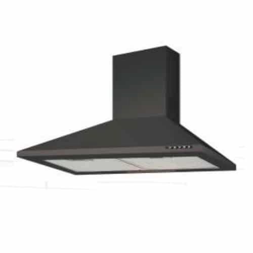 Cata V BLACK 60 Cm Stainless Steel Chimney