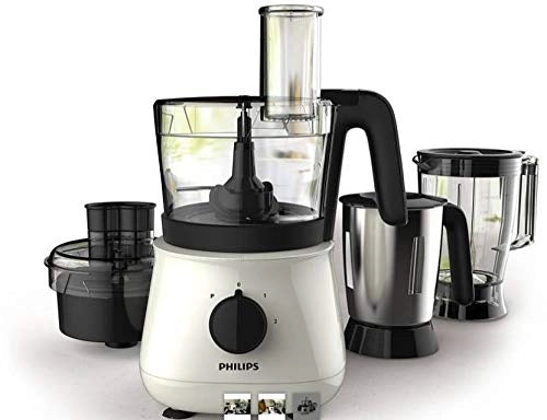 Philips Daily Collection HR7629/90 650-Watt Mini Food Processor (Black)