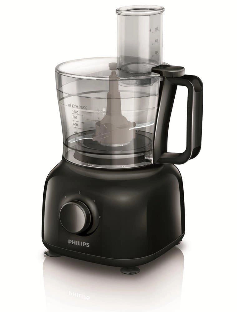 Philips Daily Collection HR7627/00 650-Watt Mini Food Processor (White)