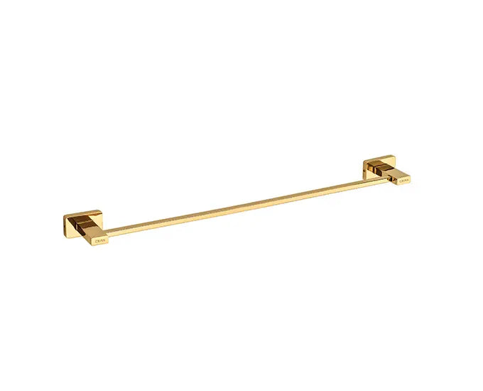 Cera F5013103FG Lustre Bold French Gold Finish Stainless Steel (SS 304) Towel Rail - 600 mm (24")