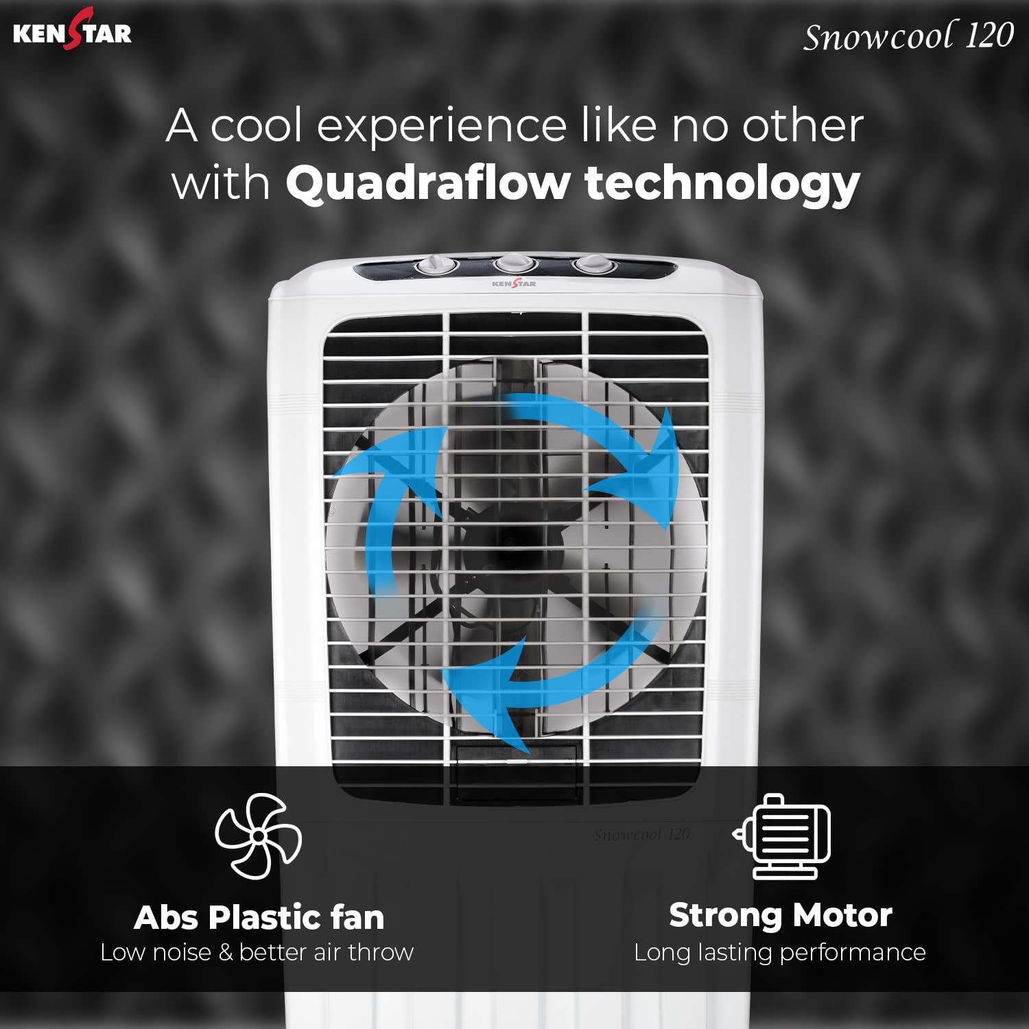 Kenstar Snowcool HC 120 Desert Air Cooler White