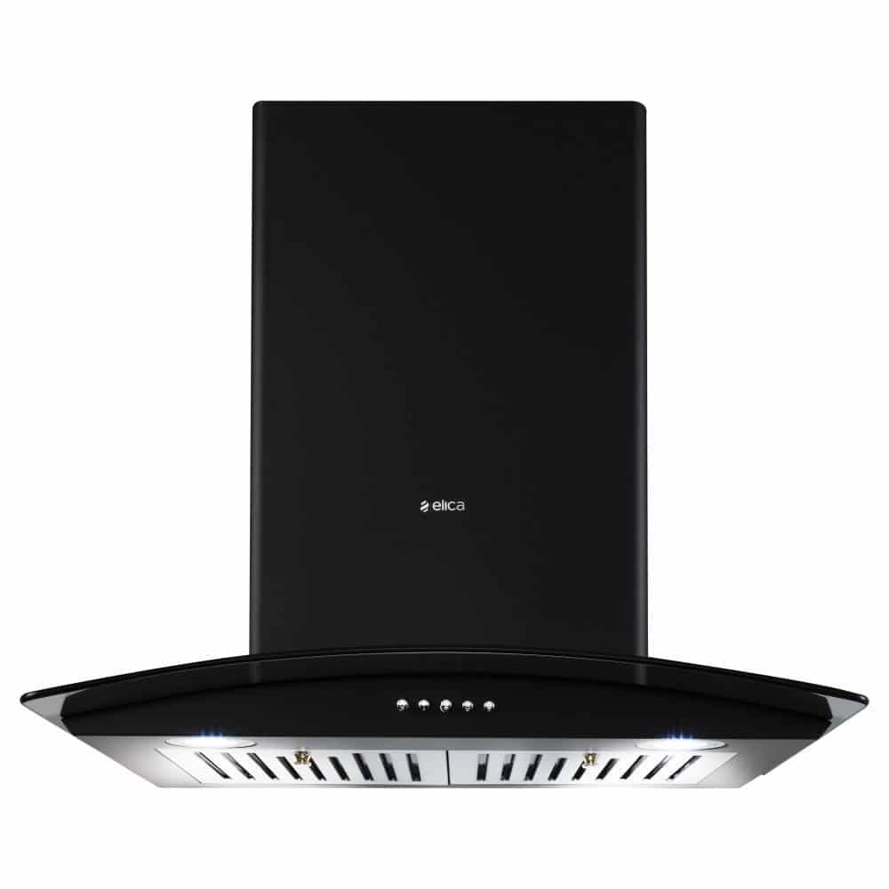Elica Kitchen Chimney 60 cm 1100 M3/H (TCG BF 60 Nero, Black)
