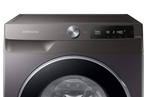 Samsung 9 Kg Wi-Fi Enabled Inverter Fully-Automatic Front Loading Washing Machine (WW90T604DLN/TL, Inox, AI Control)
