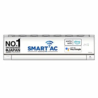 Panasonic 1 Ton 5 Star Wi-Fi Inverter Smart Split AC (Copper, 7 in 1 Convertible with additional AI Mode, 4 Way Swing, nanoe-X Air Purification Technology, CS/CU-HU12ZKYF,2023 Model, White)