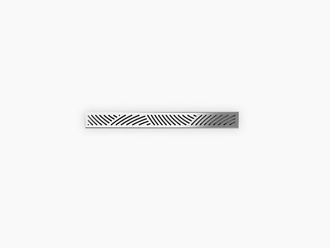 பாலிஷ் செய்யப்பட்ட குரோமில் கோஹ்லர் K-97741T-NA 600 லீனியர் ஃப்ளோர் ட்ரைன்