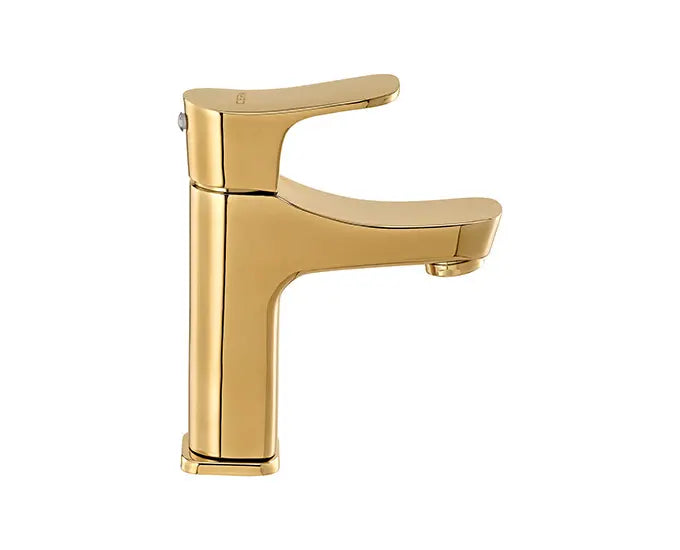 Cera F1012101FG Lustre Perla French Gold Finish Quarter Turn Pillar Cock With Aerator