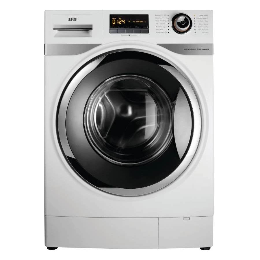 IFB 8.5 kg Fully-Automatic Front Loading Washing Machine (Executive Plus VX, White)