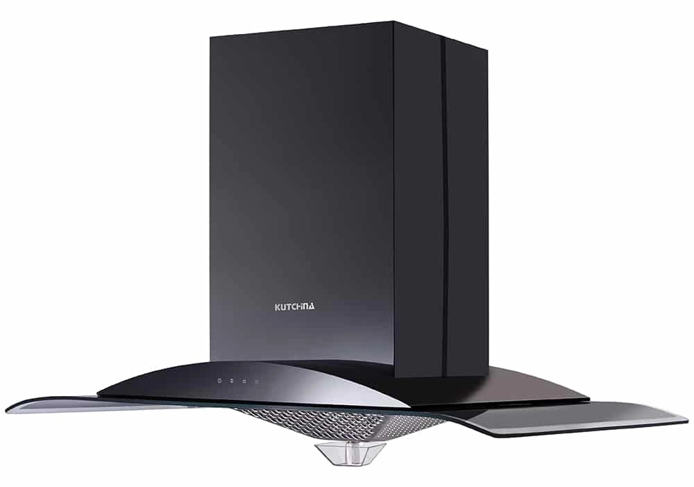 Kutchina Auto Clean 90 cm Chimney & Hood Isle