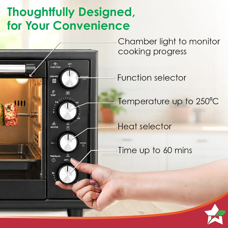 Wonderchef 63155198 30 L OTG Oven Black