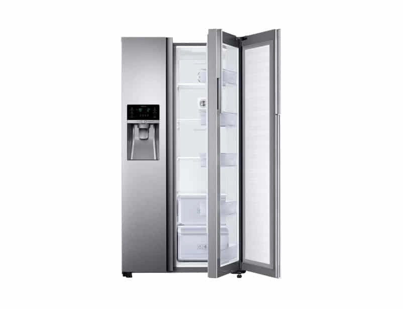 Samsung RS58K6417SL Frost-free Side-by-Side Double-door Refrigerator (654 Ltrs, EZ Clean Steel)
