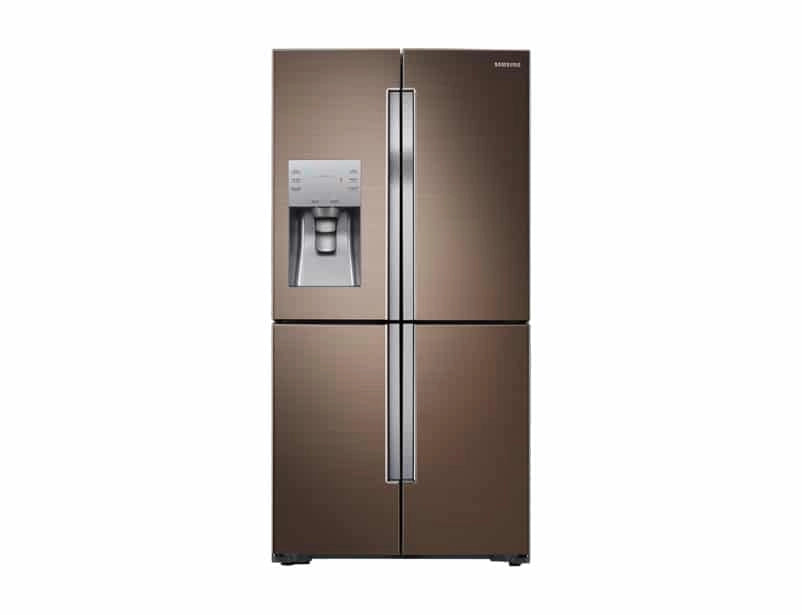 Samsung 655 L Inverter Frost-Free Side-by-Side Refrigerator (RF56K9040DP/TL, Refined Bronze)