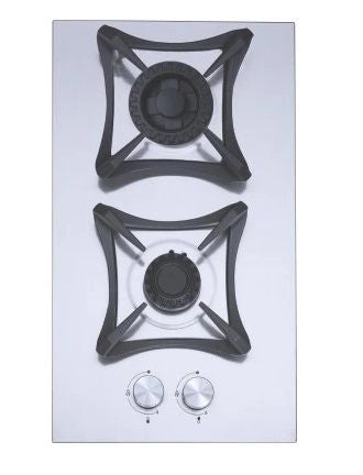 ELICA HOB INOX 2 Burners 30cms SWIRL FFD