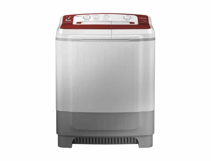 Samsung 8 kg Semi-Automatic Top Loading Washing Machine (WT80M4000HR/TL, Light Grey)