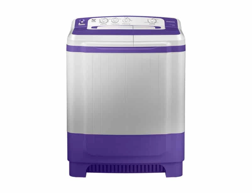 Samsung 8.19 kg Semi-Automatic Top Loading Washing Machine (WT82M4000HB/TL, Light Grey)