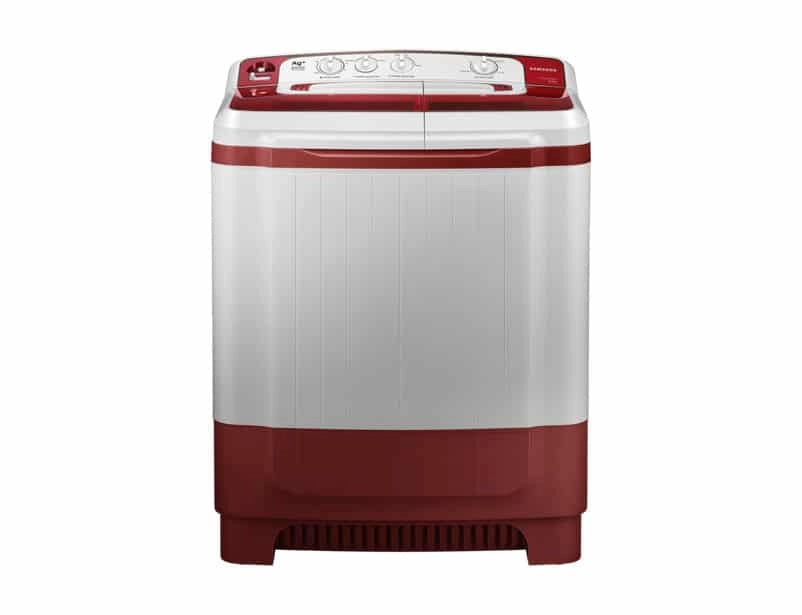 Samsung 8.19 kg Semi-Automatic Top Loading Washing Machine (WT82M4200HR/TL, Light Grey)