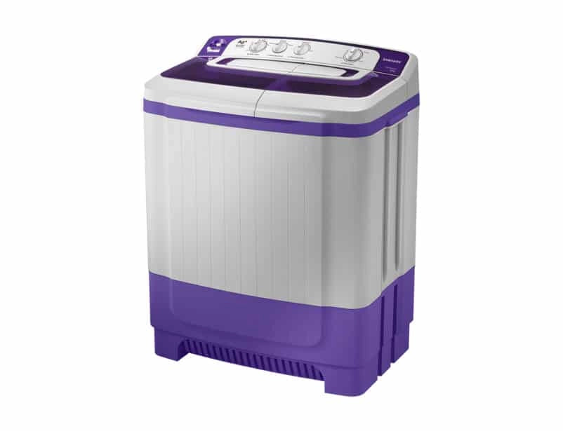 Samsung 8.5 kg Semi-Automatic Top Loading Washing Machine (WT85M4200HB/TL, Light Grey)