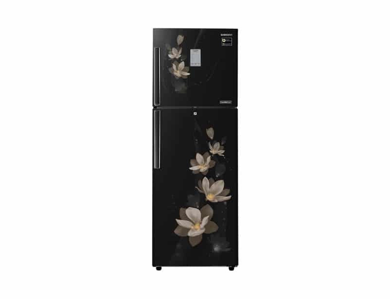 Samsung 275 L 3 Star Inverter Frost-Free Double-Door Refrigerator (RT30N3983B7/HL, Magnolia Black)