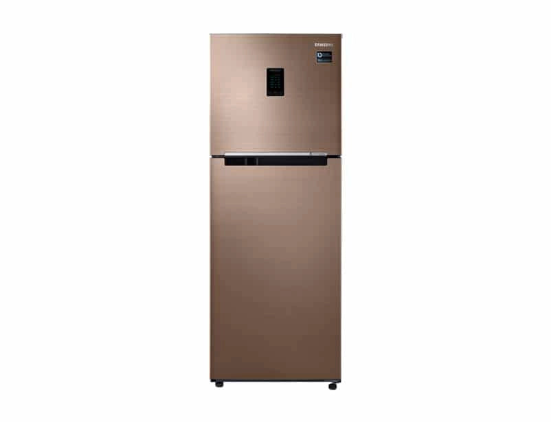 Samsung 324 L 3 Star Inverter Frost-Free Double-Door Refrigerator (RT34M5538DP/HL, Refined Bronze)