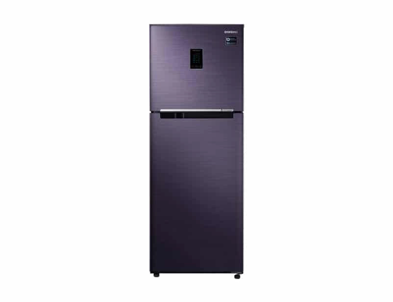 Samsung 345 L 3 Star Inverter Frost-Free Double-Door Refrigerator (RT37M5538UT/HL, Pebble Blue)