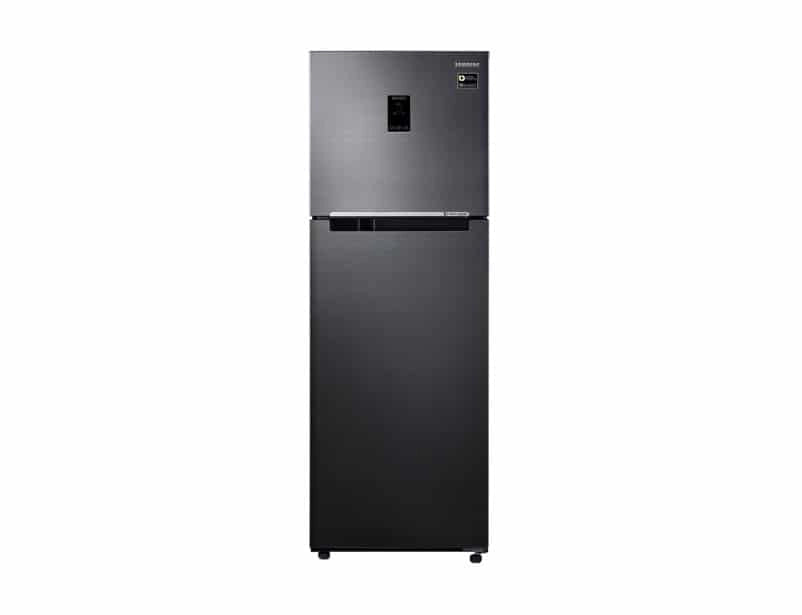 Samsung 345 L 3 StarInverter Frost-Free Double-Door Refrigerator (RT37M5538BS/HL, Black Inox)