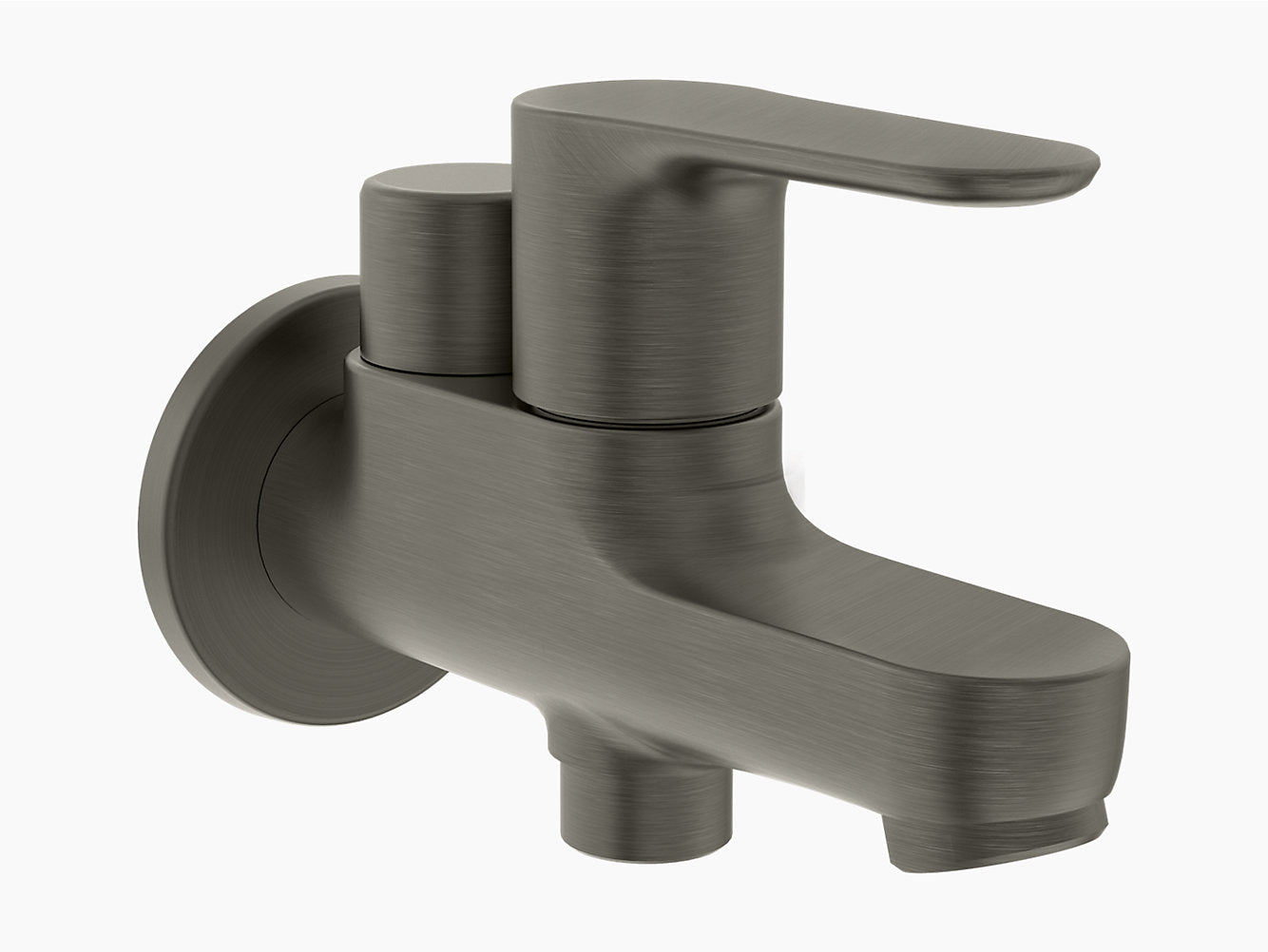 kohler K-16094IN-4-BN 2-way bib tap in brushed nickel