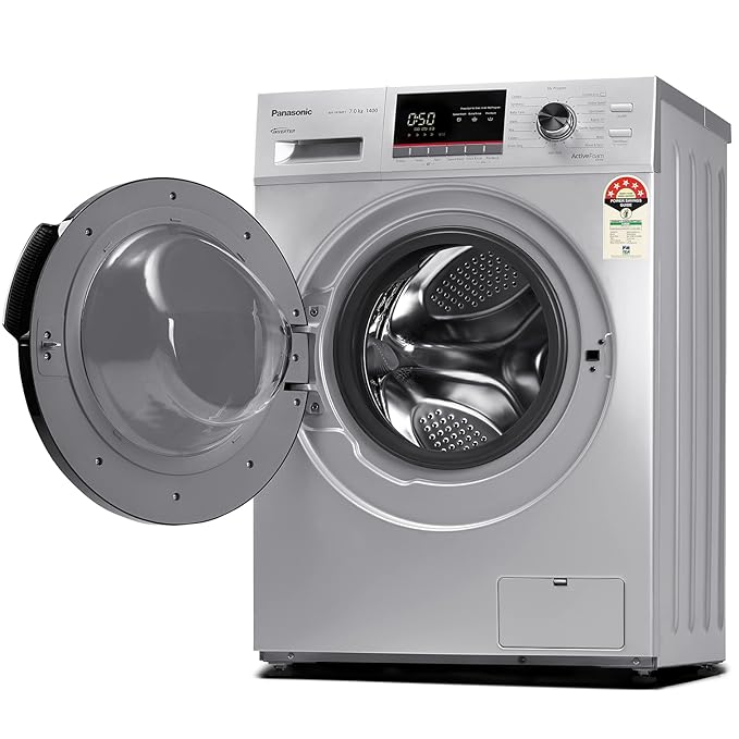 Panasonic 7kg 5 Star Inverter Front Load Washer: Fully Automatic & Energy Efficient