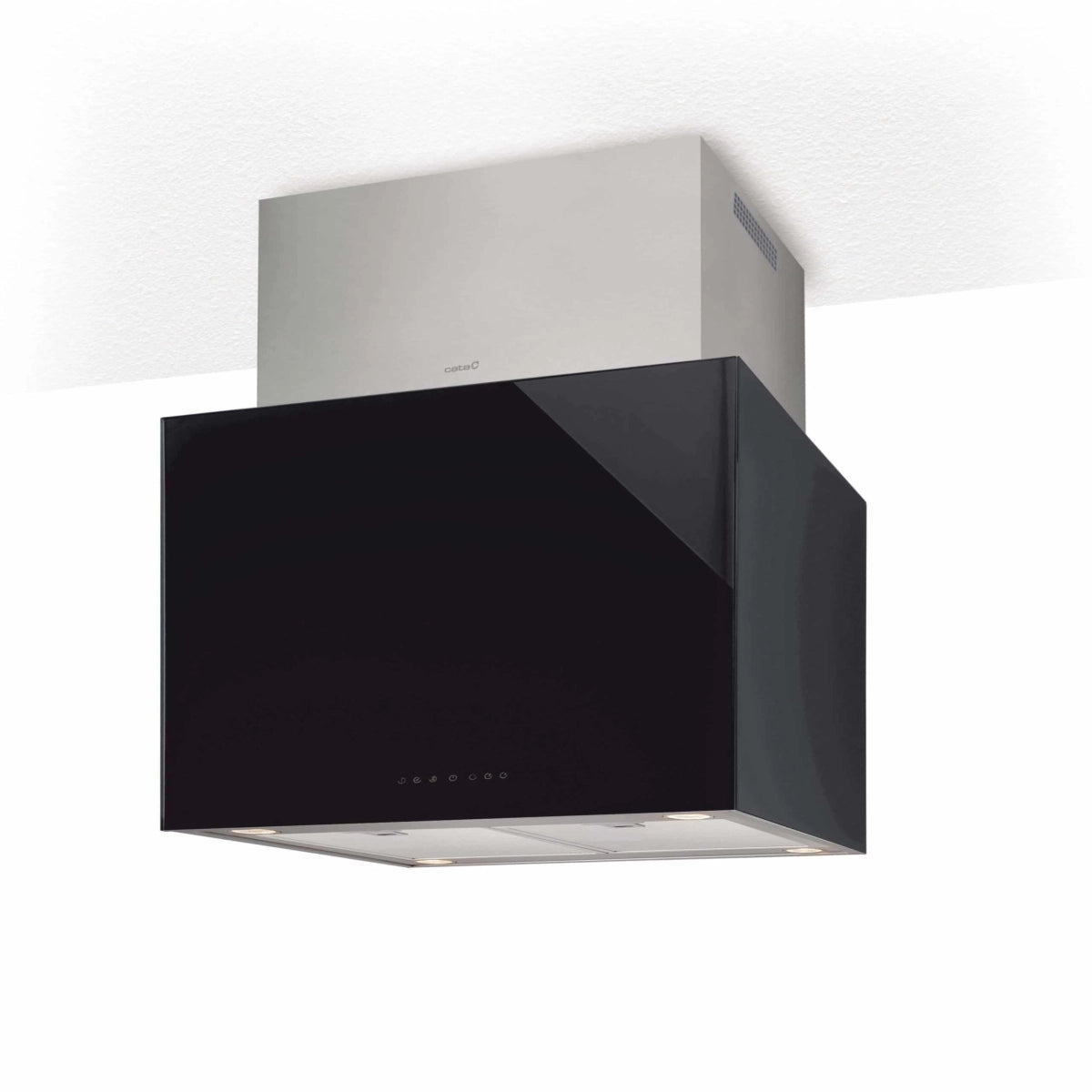 Cata Isla Melina Black Split Silent Island Chimney
