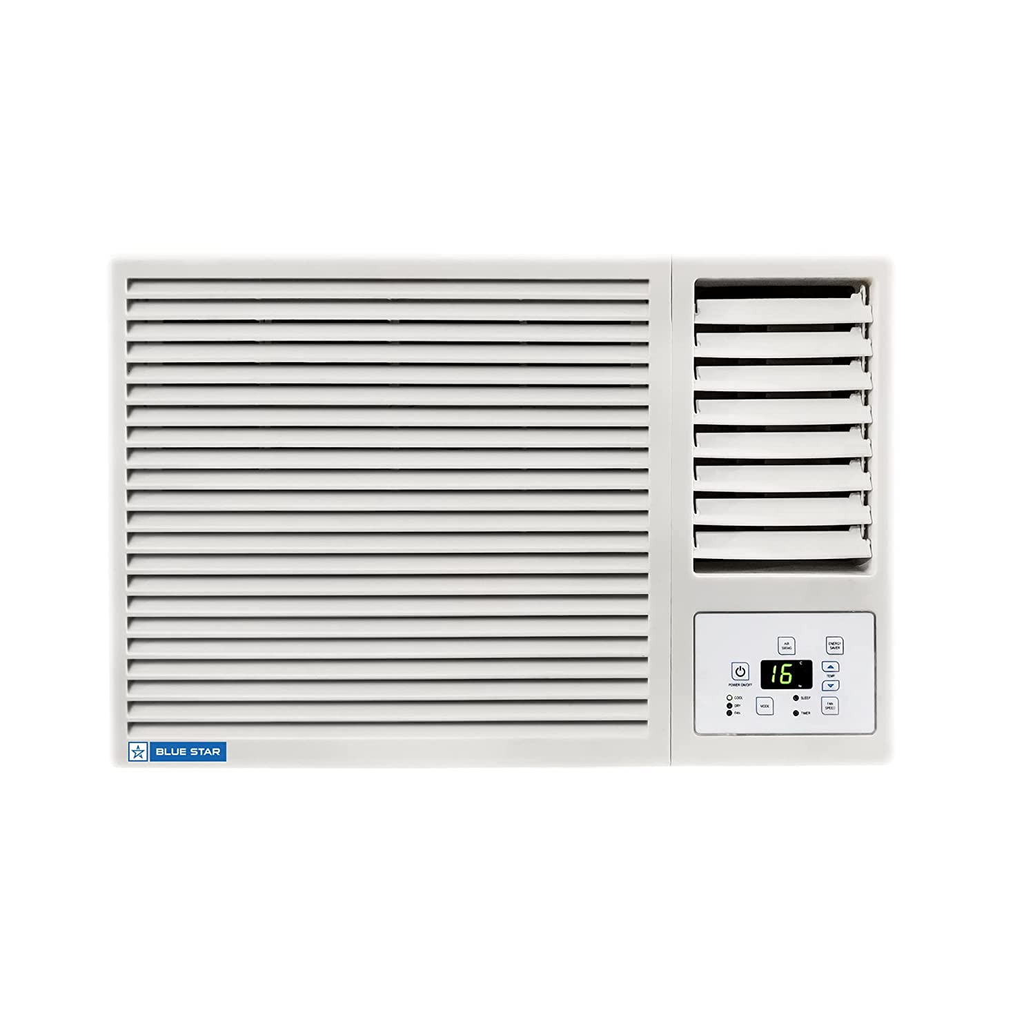 Blue Star 0.8 Ton 3 Star Fixed Speed Window AC WFA309GN White