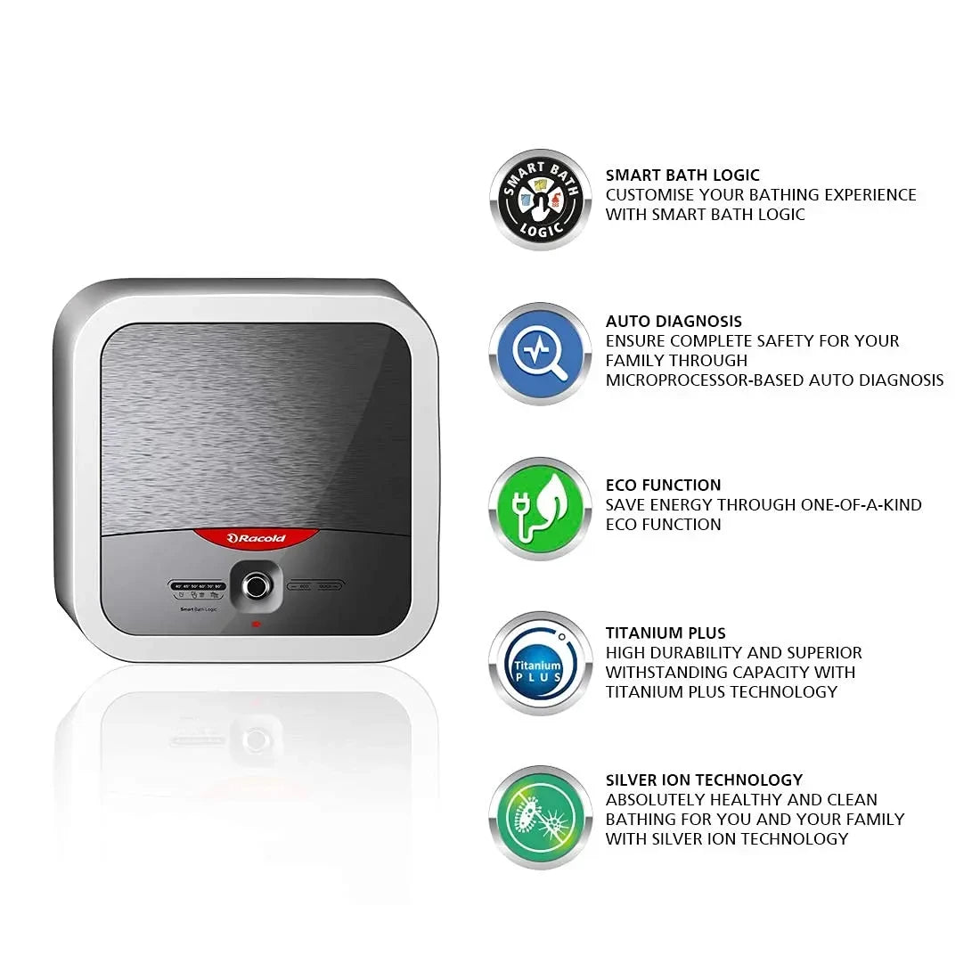 Racold OMNIS LUX Electric Storage Water Heater/Geyser 15l