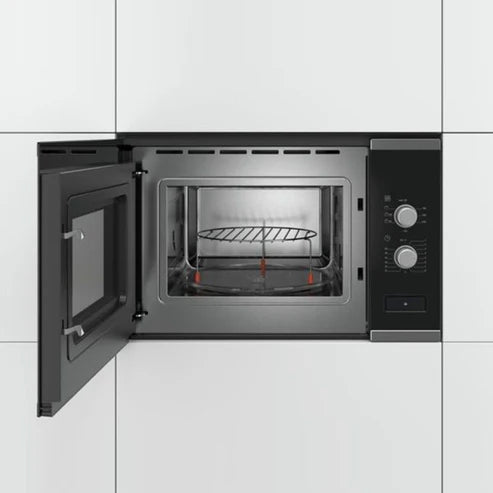 Bosch Built-In Oven HBF011BR1I + Microwave Series 4 BEL550MS0I: Efficient Cooking Combo