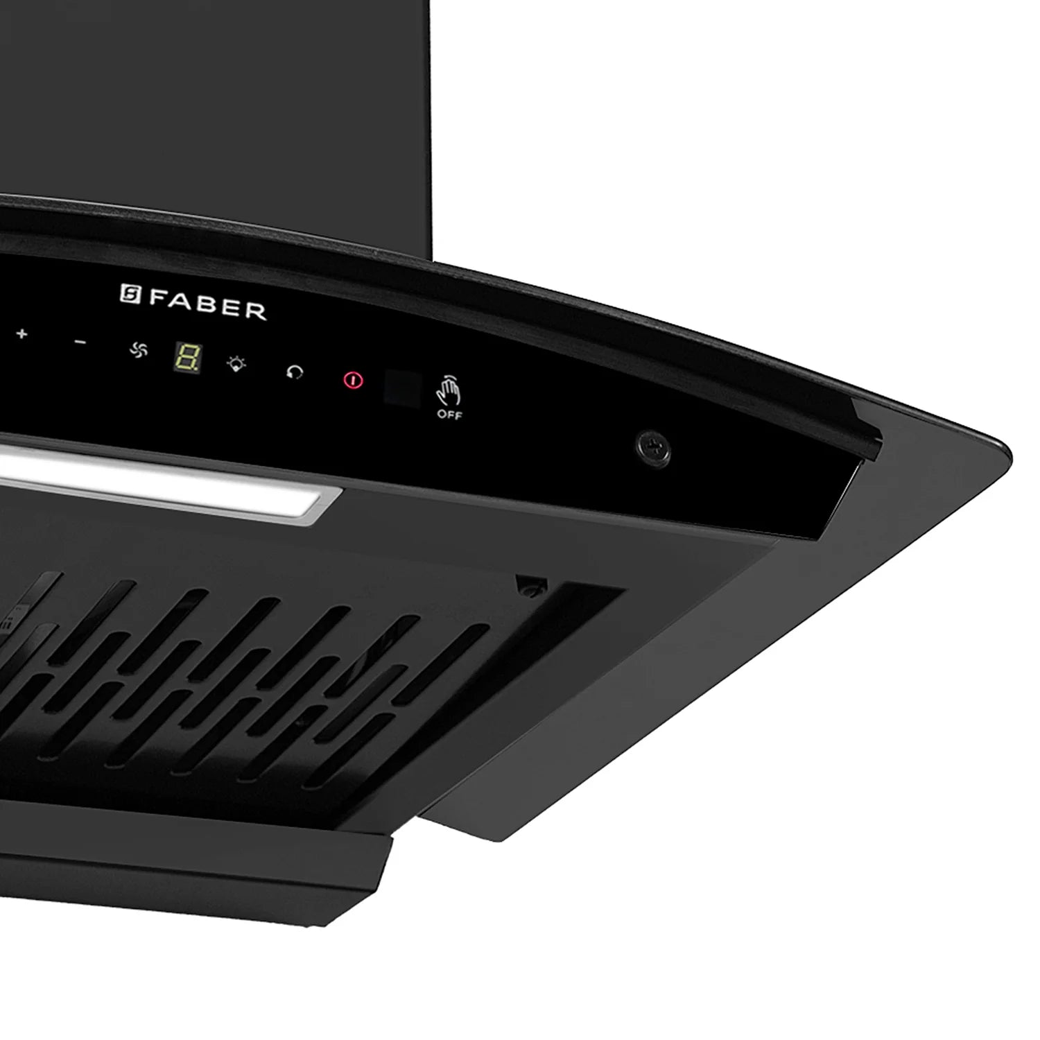 Faber 60cm Kitchen Chimney - HOOD LIBRA BLDC HC SC FL BK IN