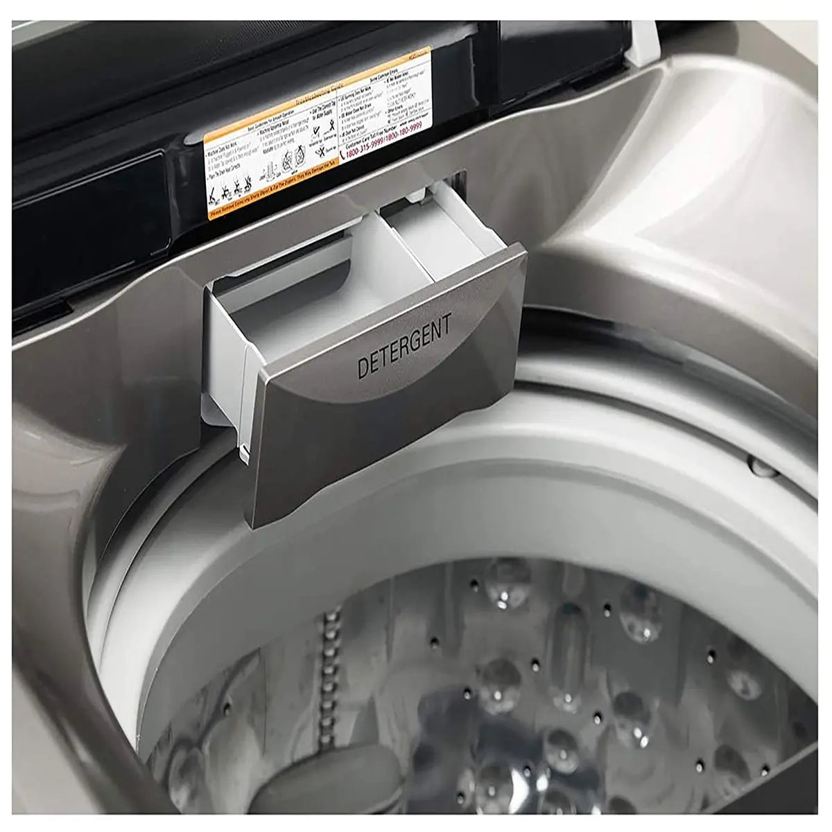 LG 10 Kg Inverter Fully-Automatic Top Loading Washing Machine (T2077NEDL5, STS-VCM)