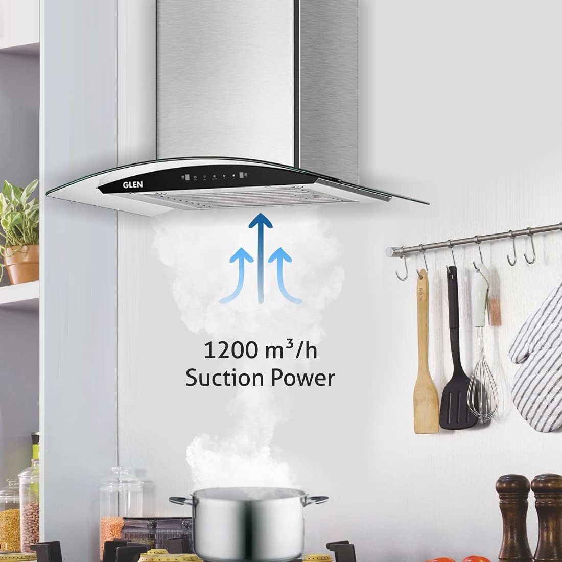 glen 6063 gl 60cm auto clean chimney