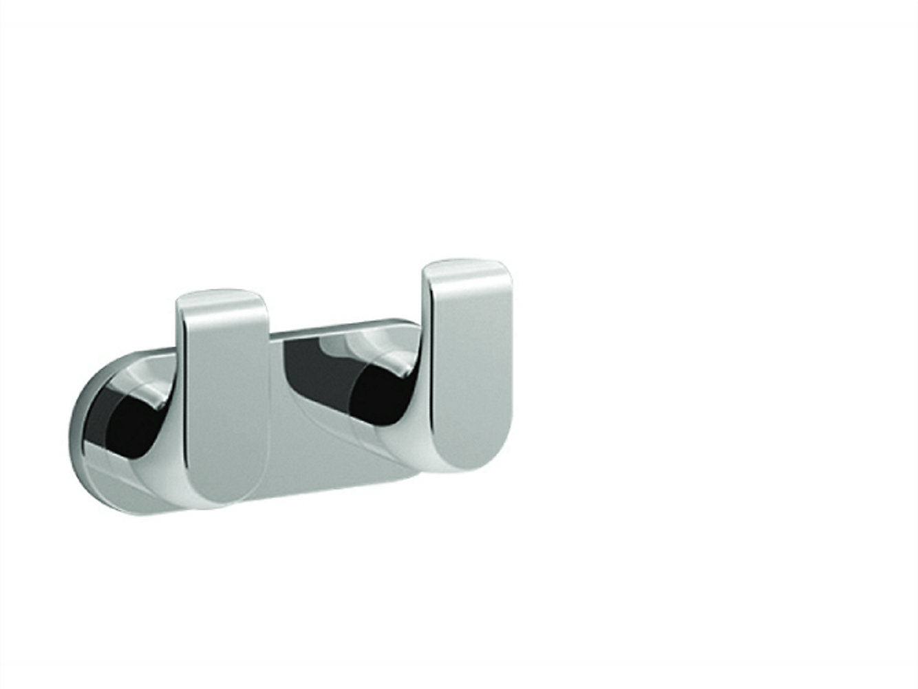 kohler K-97500T-CP Double robe hook in polished chrome