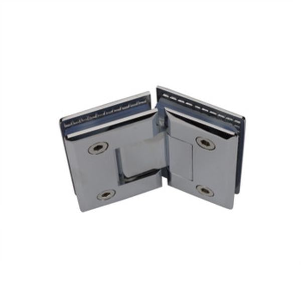 hafele 981.35.032 Glass To Glass Hinge 135° For 8 To 10mm Glass Chrome Polished