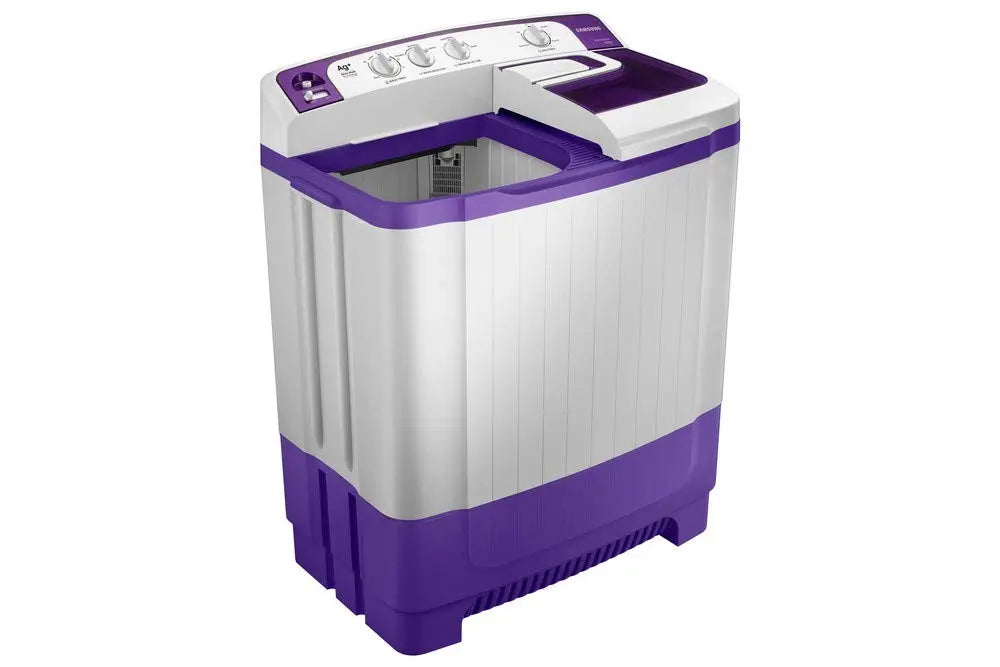 Samsung 8.5 kg Semi-Automatic Top Loading Washing Machine (WT85M4200HB/TL, Light Grey)