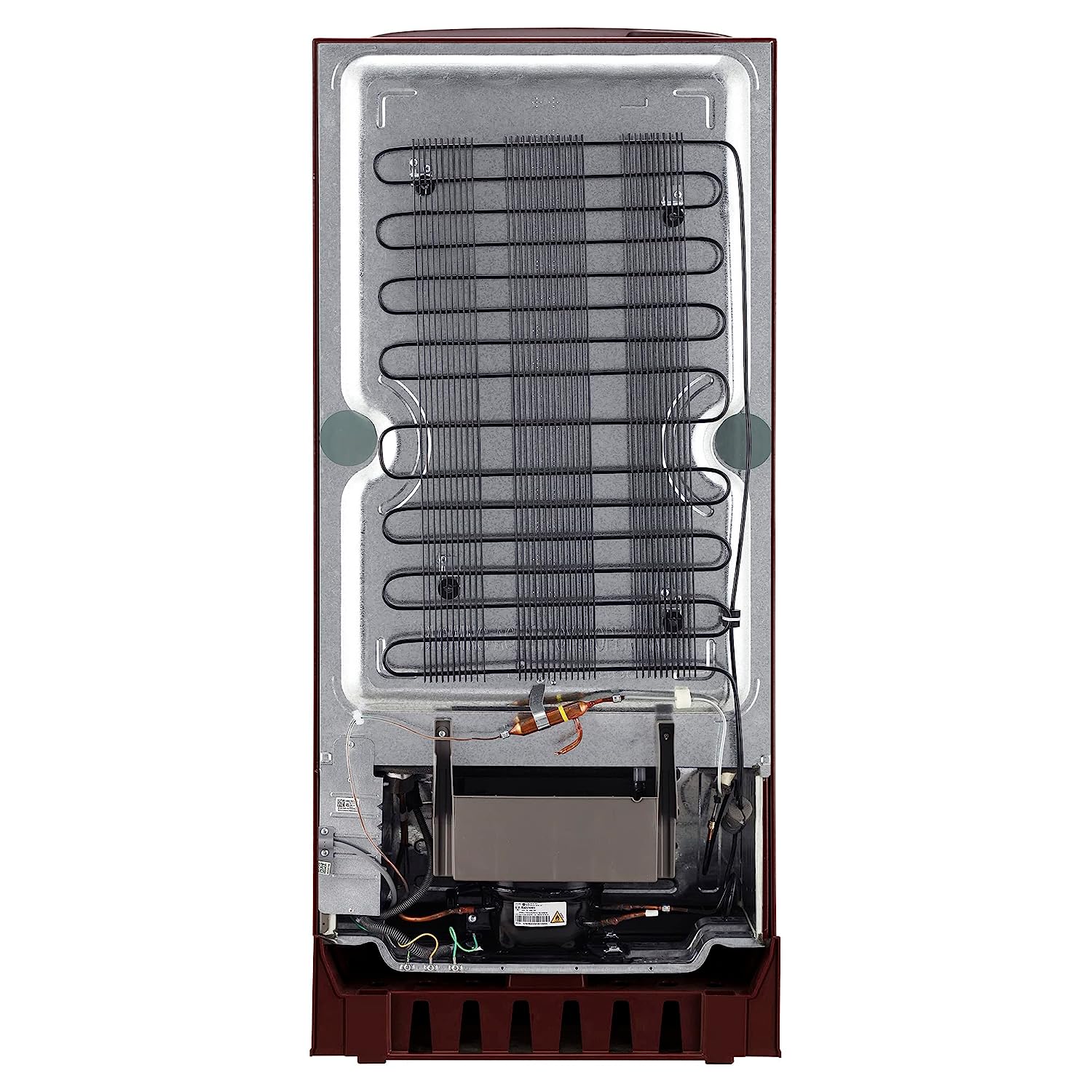 LG 201 L 5 Star Inverter Direct-Cool Single Door Refrigerator (GL-D211CSEU, Scarlet Euphoria, Base stand with drawer)