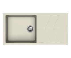 Carysil Granite Jazz-D100 Single Bowl with Drain Board Kichen Sink