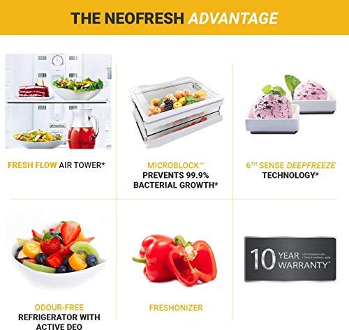 Whirlpool 245 L 2 Star (2019) Frost-Free Standard Double Door Refrigerator (NEO DF 258 ROY (2S), Arctic Steel)