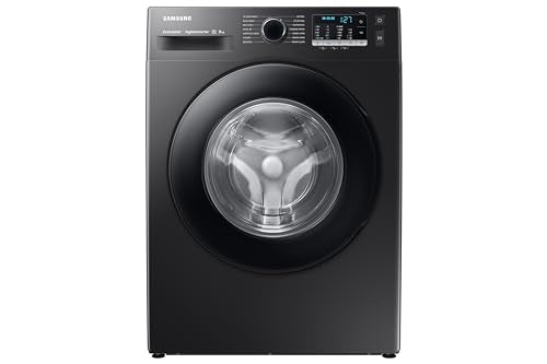 Samsung 8 kg, Hygiene Steam with Inbuilt Heater, Digital Inverter, Fully-Automatic Front Load Washing Machine (WW80TA046AB1TL, Black)