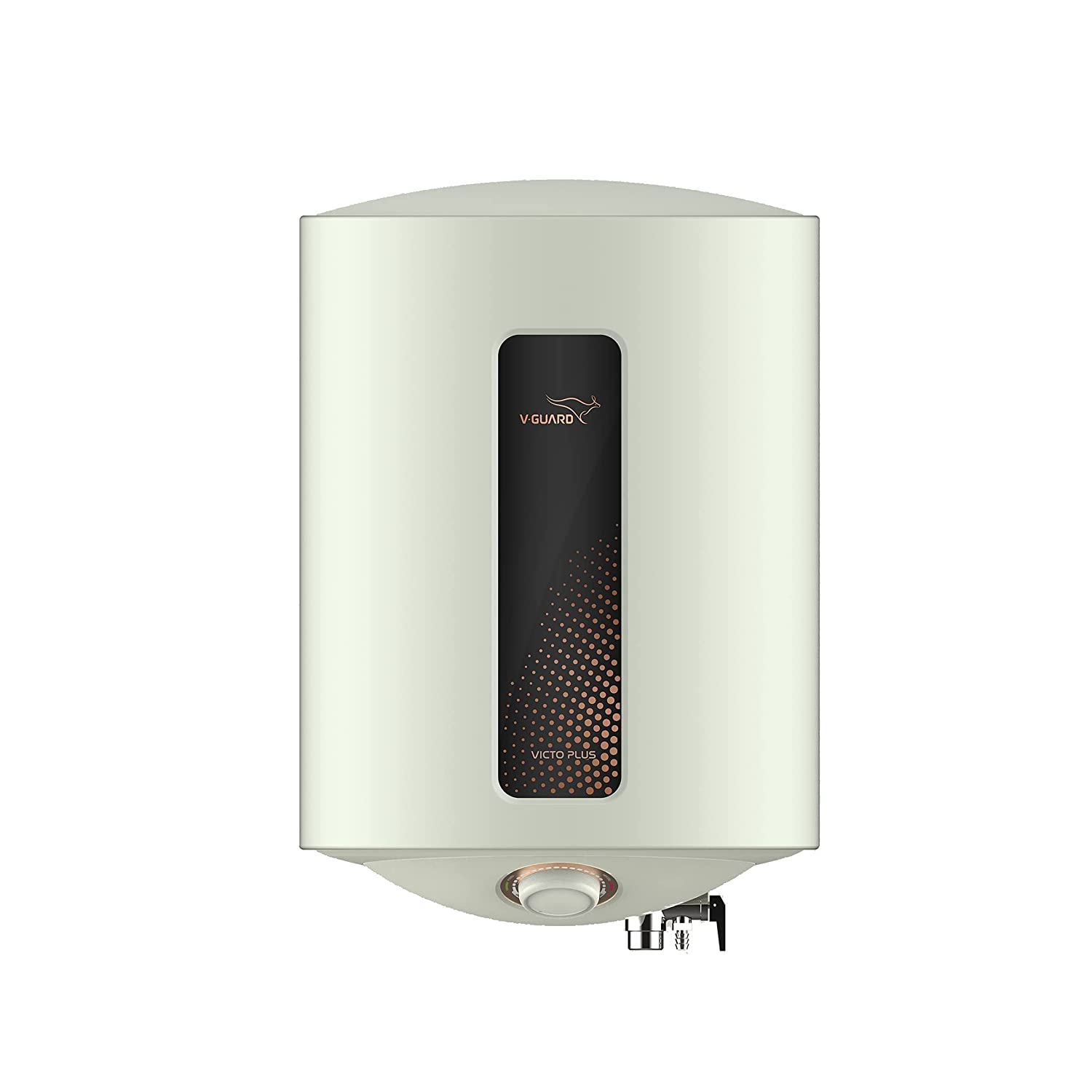 V-Guard Victo Plus 10 Litre 5 Star Water Heater White-Black