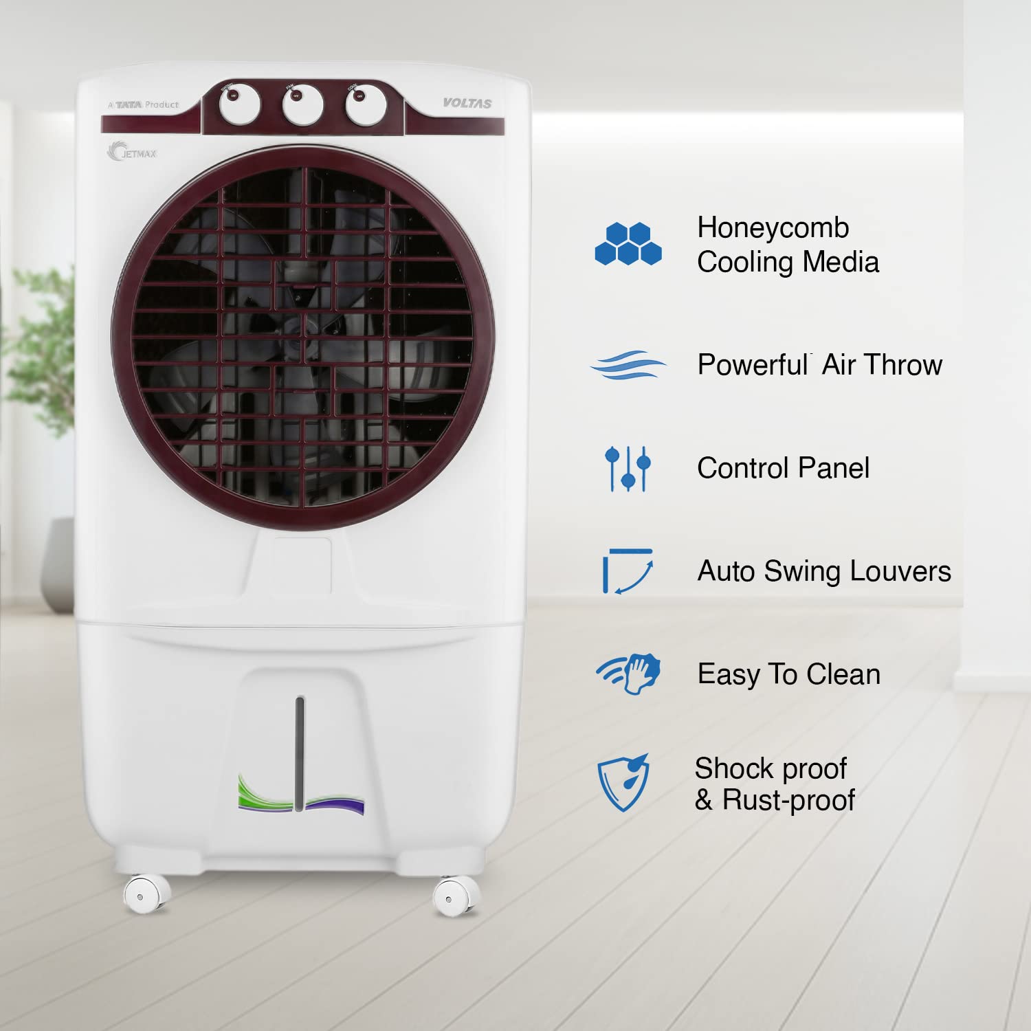 Voltas Desert Cooler ‎JetMax 90 White 90L