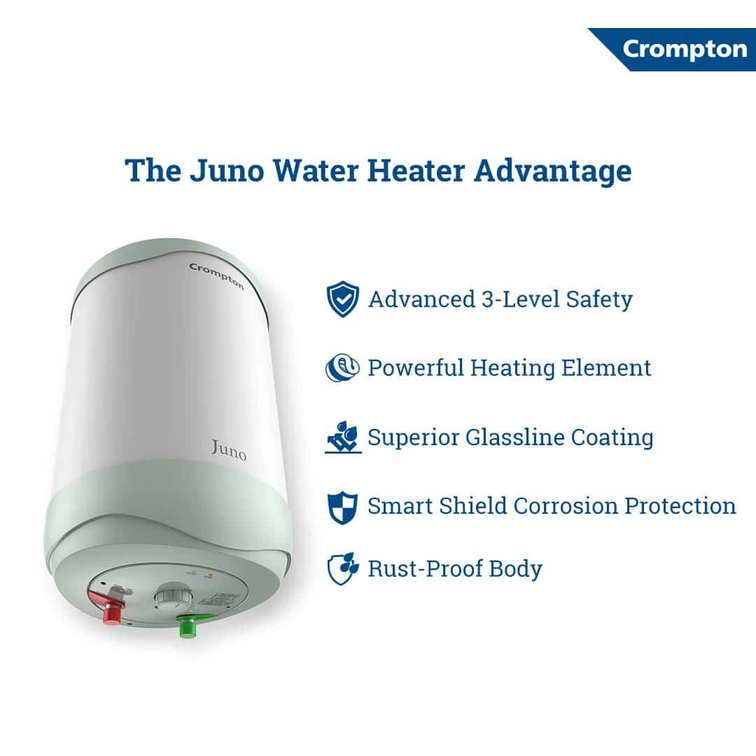 Crompton Juno 10 L Electric Storage Geyser