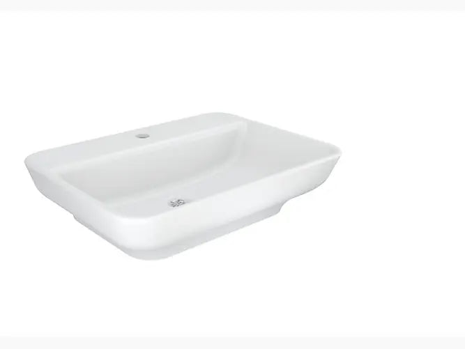Kohler Basin K-75376IN-1-0 (Trace) vessel basin with single faucet hole White 600mm