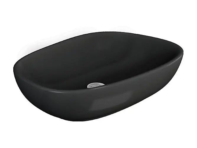 Kohler Basin K-76601IN-7 (Kankara) 563mm vessel basin without faucet hole Black