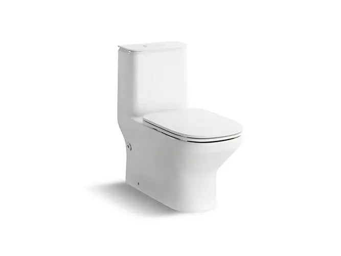 Kohler Toilet Seat K-77739T-SL-0 (Modern Life) One-piece Toilet With Quiet-close Slim Seat Cover White