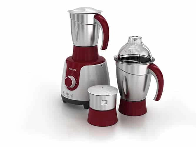 Philips HL 7699/00 750 W Mixer Grinder (White, 3 Jars)