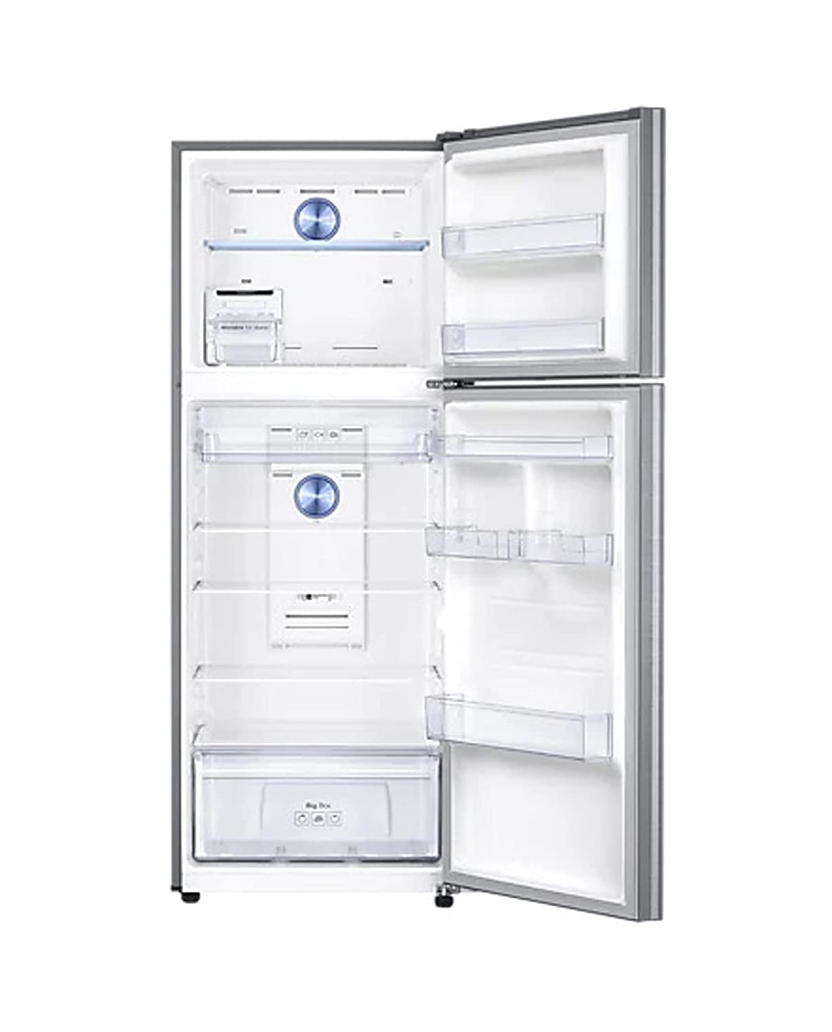 Samsung 415L 2 Star Frost-Free Double Door Digital Inverter Refrigerator (RT42B5538S8/TL, Elegant Inox, 5-in-1 Convertible, 2022 Model)
